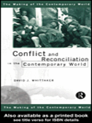 cover image of Conflict and Reconciliation in the Contemporary World
